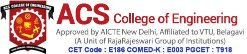 A.C.S College of Engineering Logo